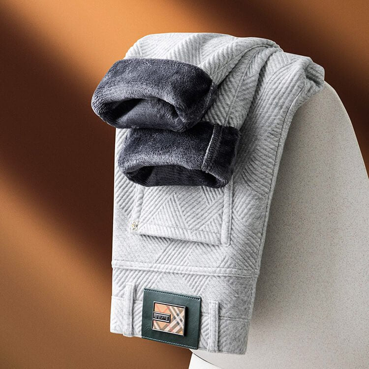 Simon Jacquard Knit Pants - Prestiqlo