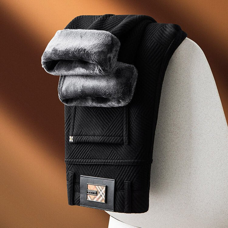 Simon Jacquard Knit Pants - Prestiqlo