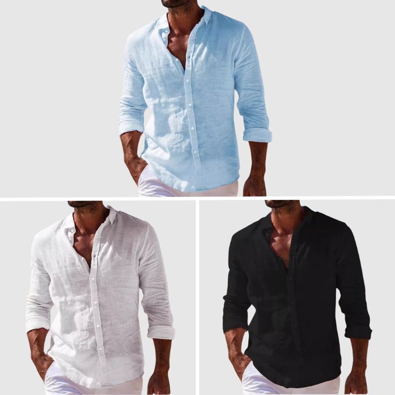 Sorrento Linen Shirt - Prestiqlo
