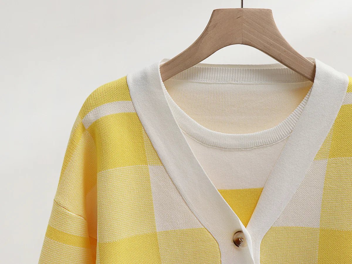 Sunday Soft - Knit 3 - Piece Set - Prestiqlo