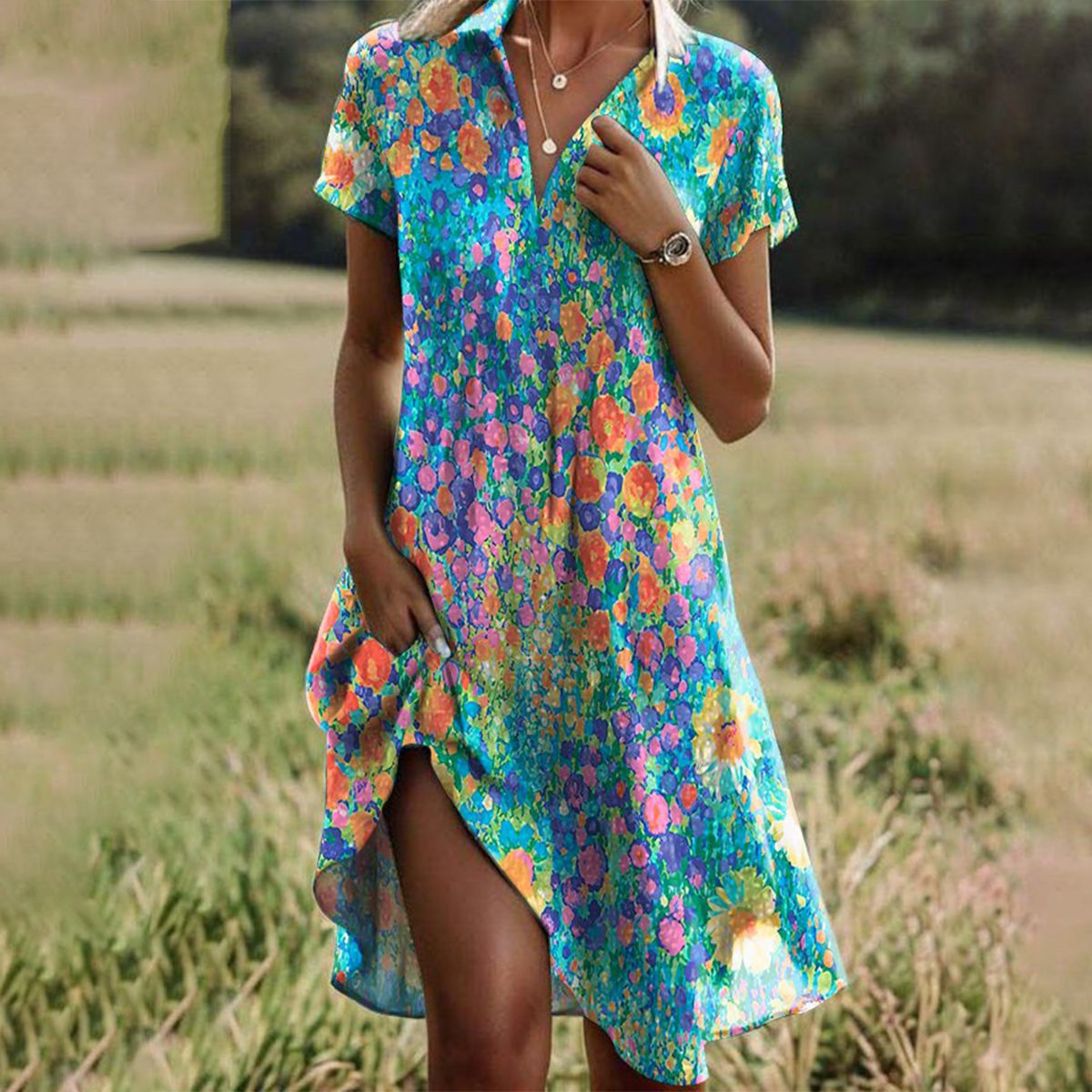 Tansy | Trendy and Comfortable Summer Dress - Prestiqlo