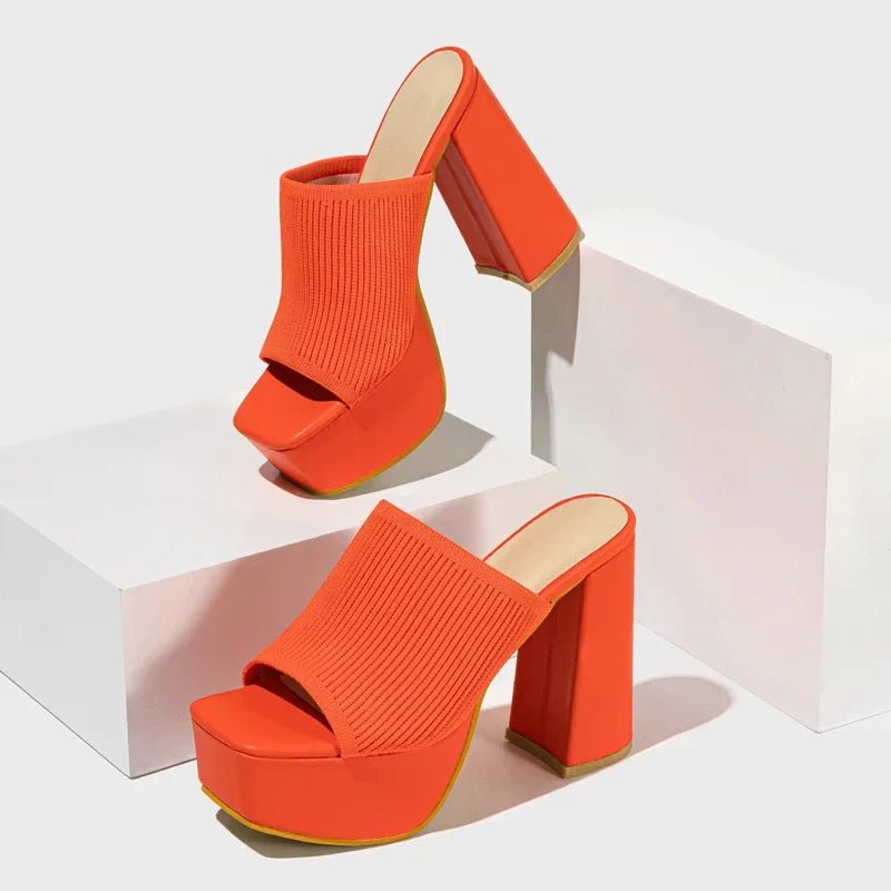 Vienna Block Heels - Prestiqlo