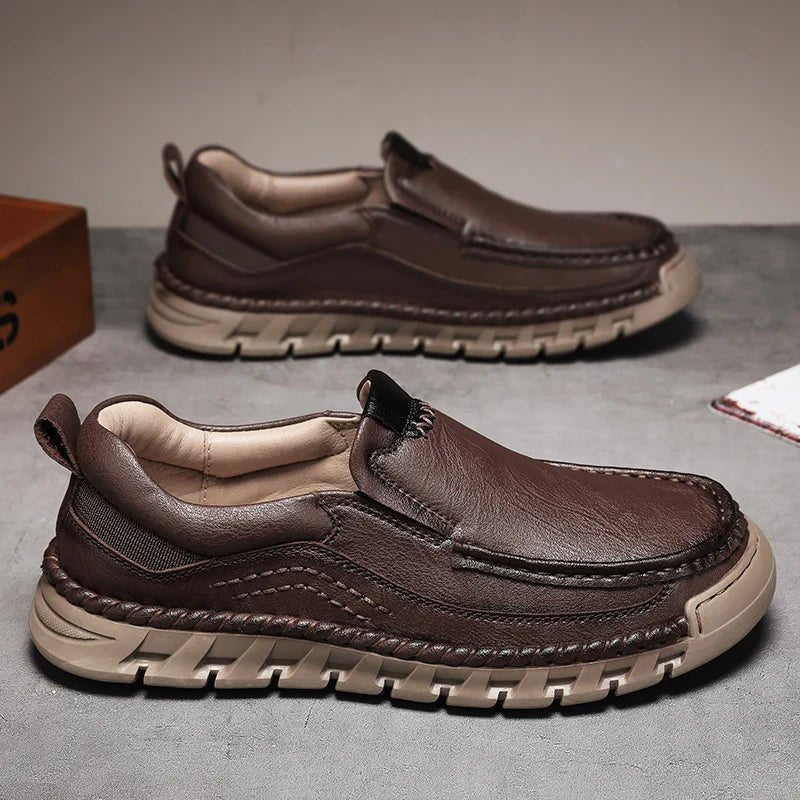 Voyager Leather Shoes - Prestiqlo