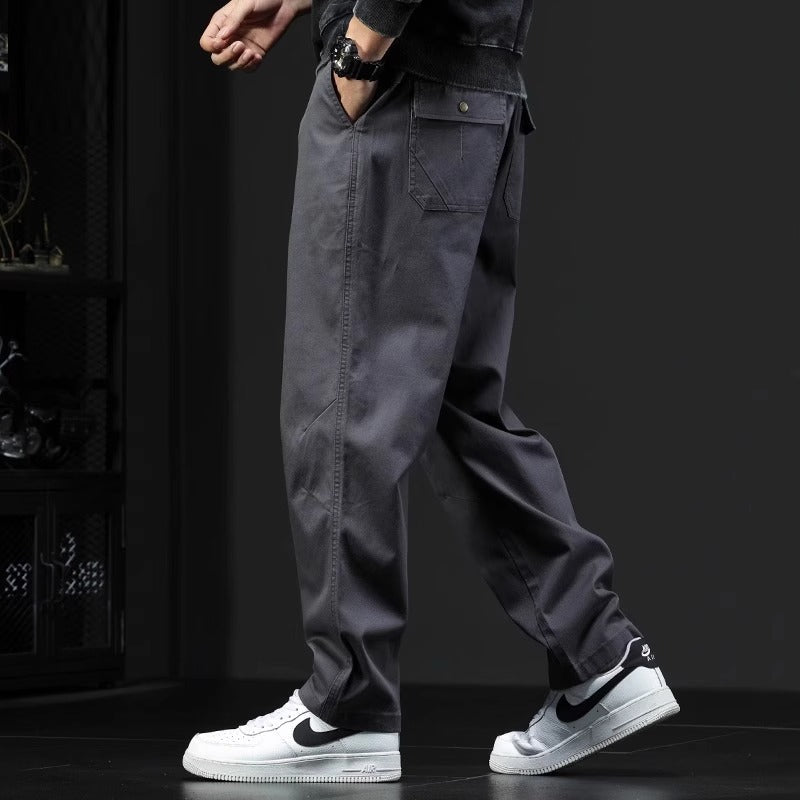 Zelos Cotton Pants - Prestiqlo