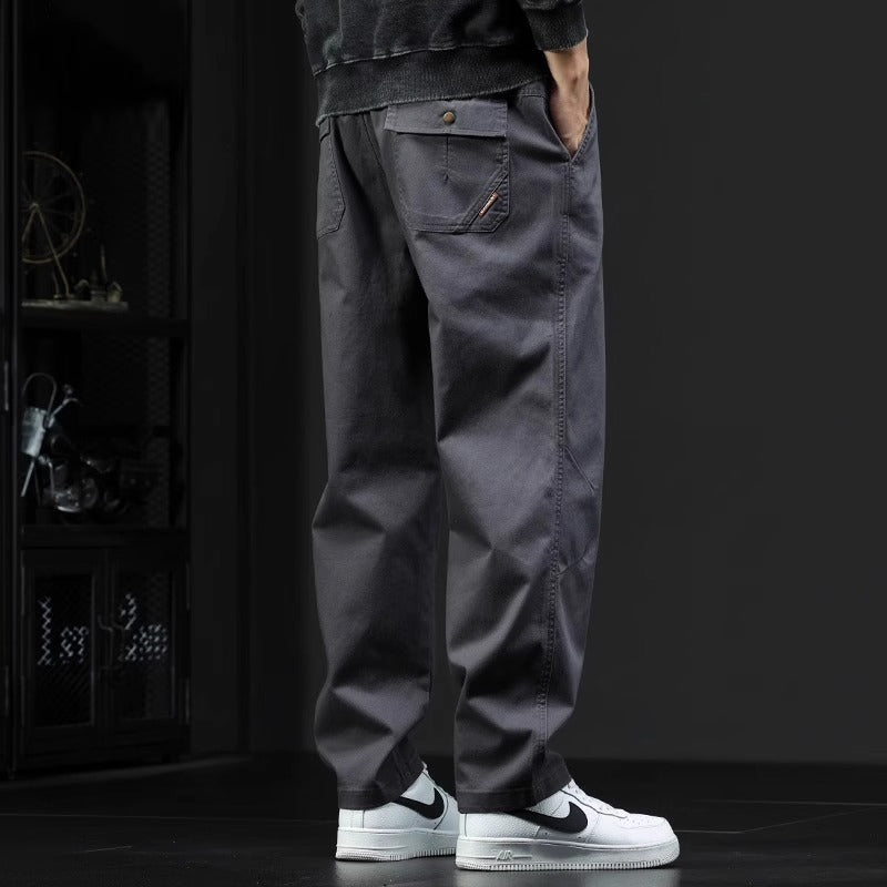 Zelos Cotton Pants - Prestiqlo