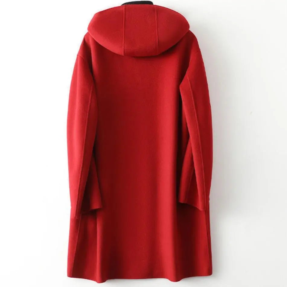 Zoe Clay Wool Overcoat (1+1 Free) - Prestiqlo