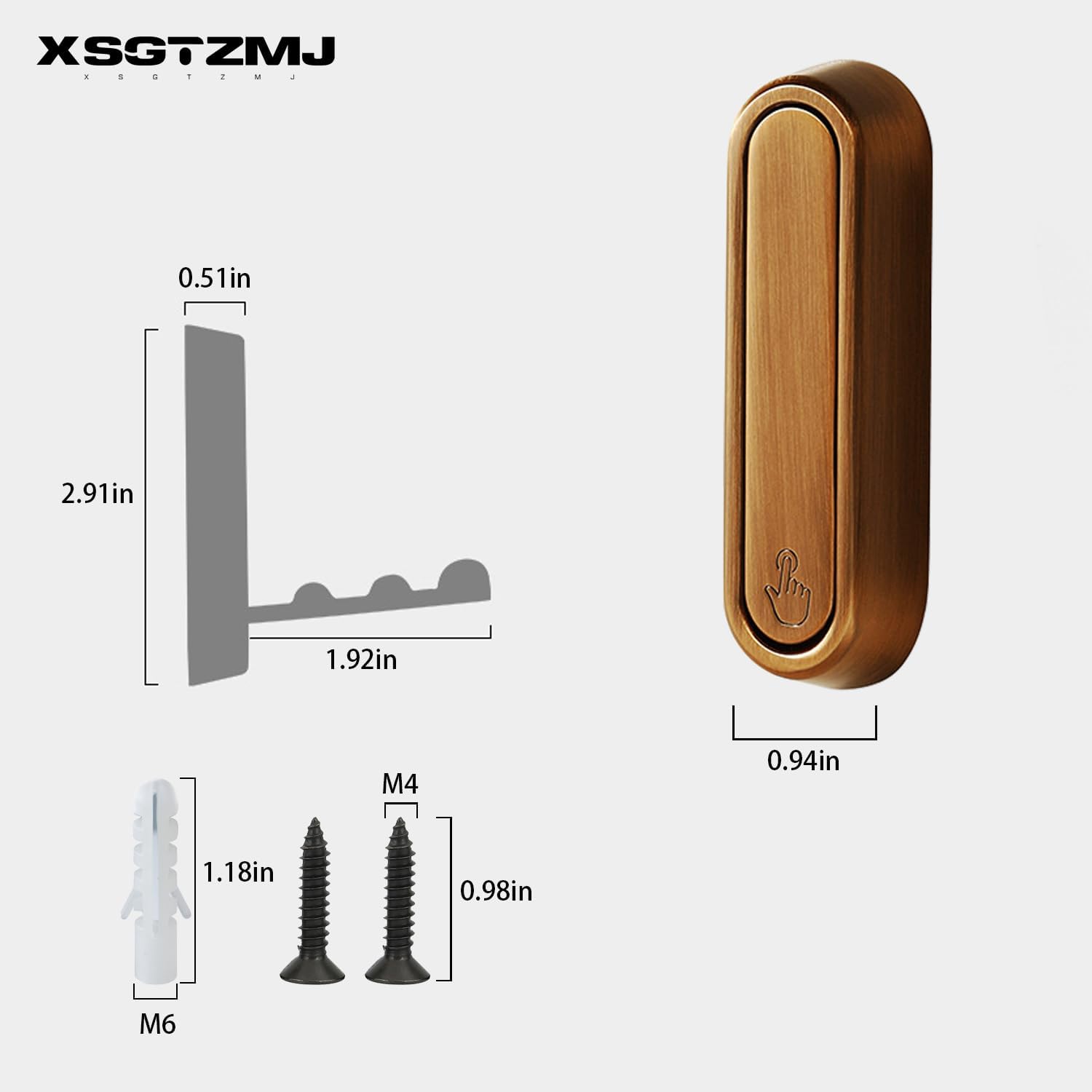 4PCS Folding Coat Hook, Heavy Duty Wall Hooks Made of Zinc Alloy, Foldable Gold Wall Hooks for Hanging Coats, Scarves, Hats, Bathrobes, Keys, Bags (Gold)