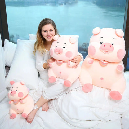 Jumbo Pink Pig Plush Toy - Prestiqlo