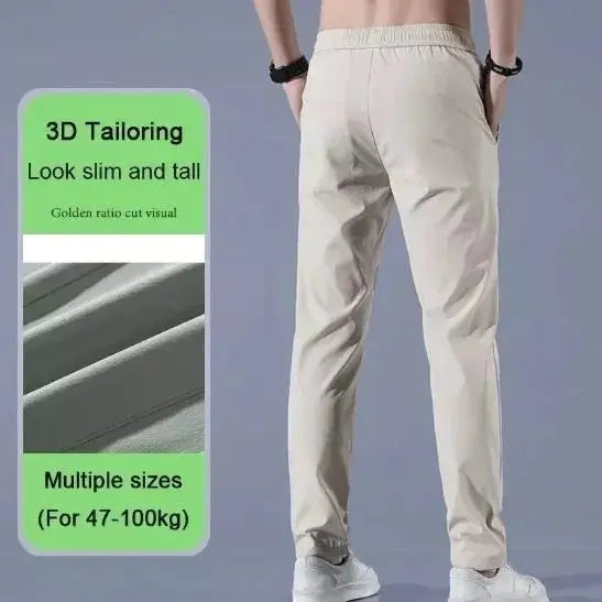 Men‘s Fast Dry Stretch Pants - Prestiqlo