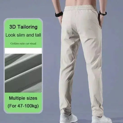 Men‘s Fast Dry Stretch Pants - Prestiqlo