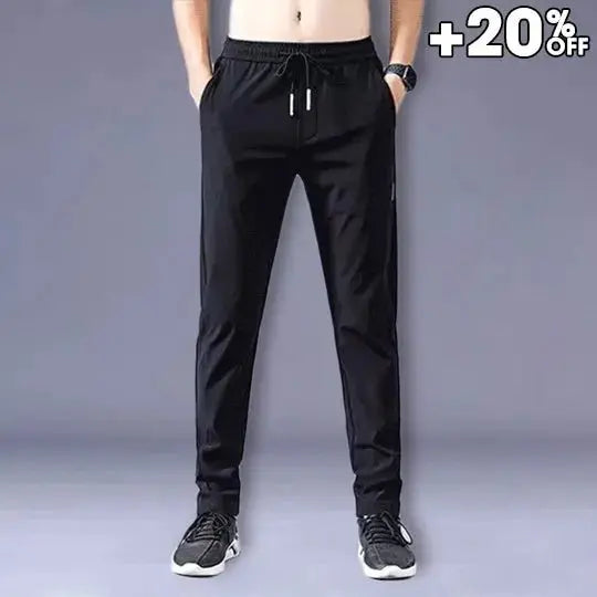 Men‘s Fast Dry Stretch Pants - Prestiqlo