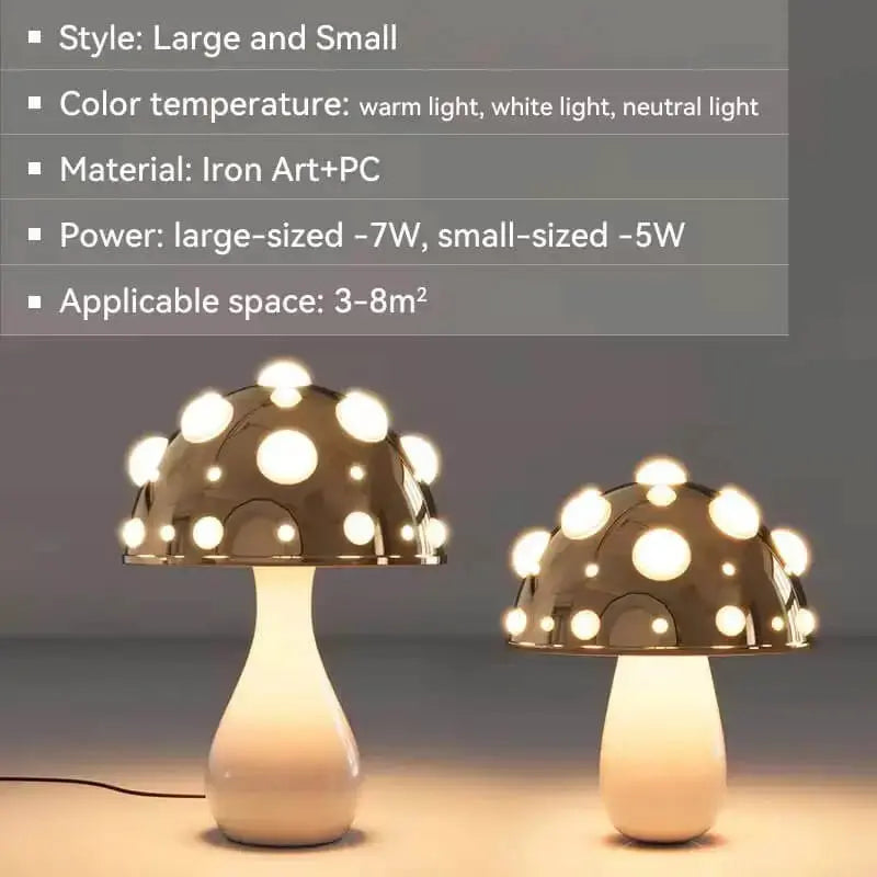 Mushroom Desk Lamp - Prestiqlo