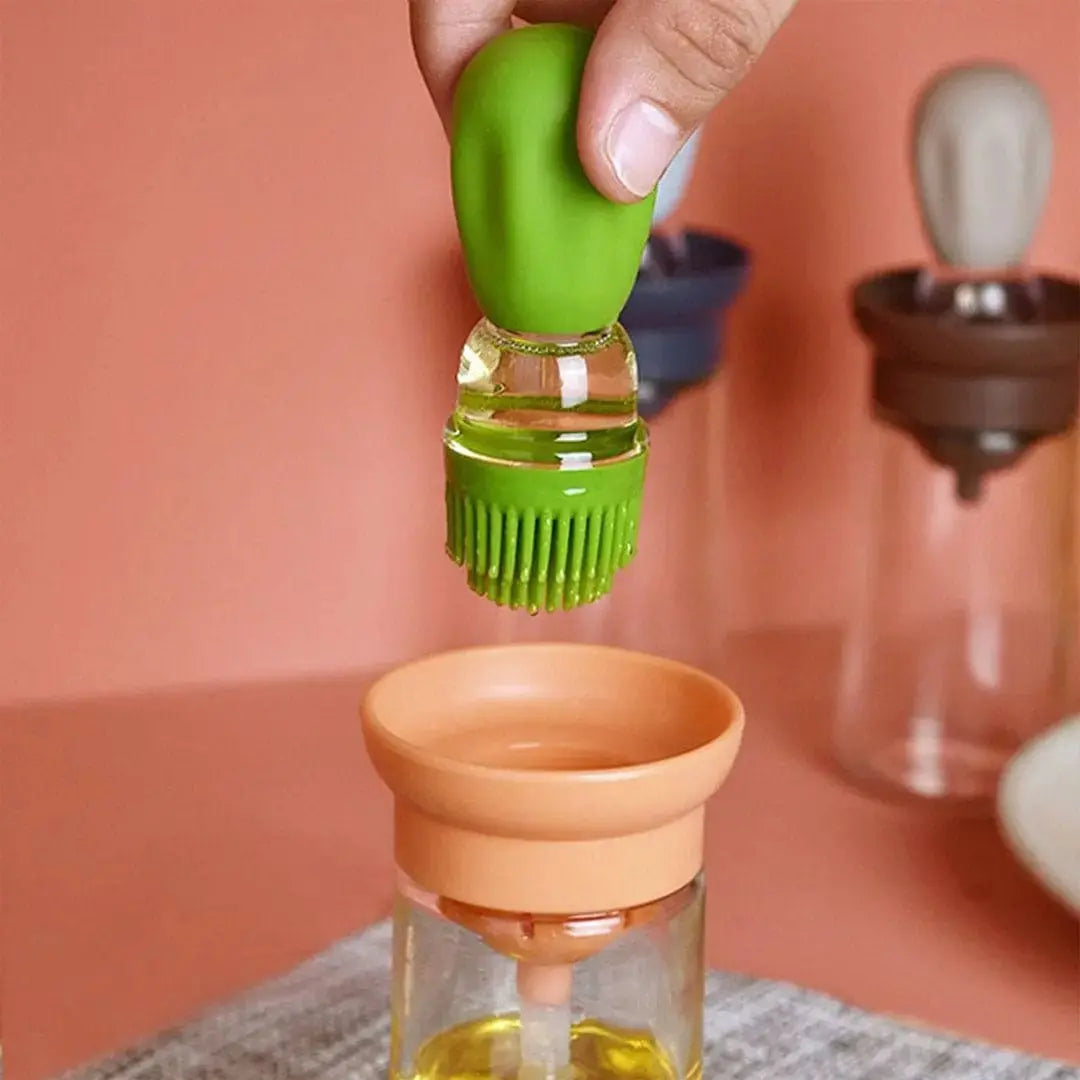 Olive Oil Brush and Reservoir - Prestiqlo