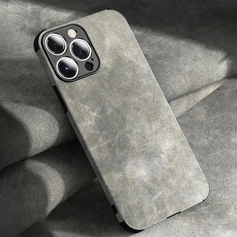 Prestige Italian Alcantara iPhone Case - Prestiqlo