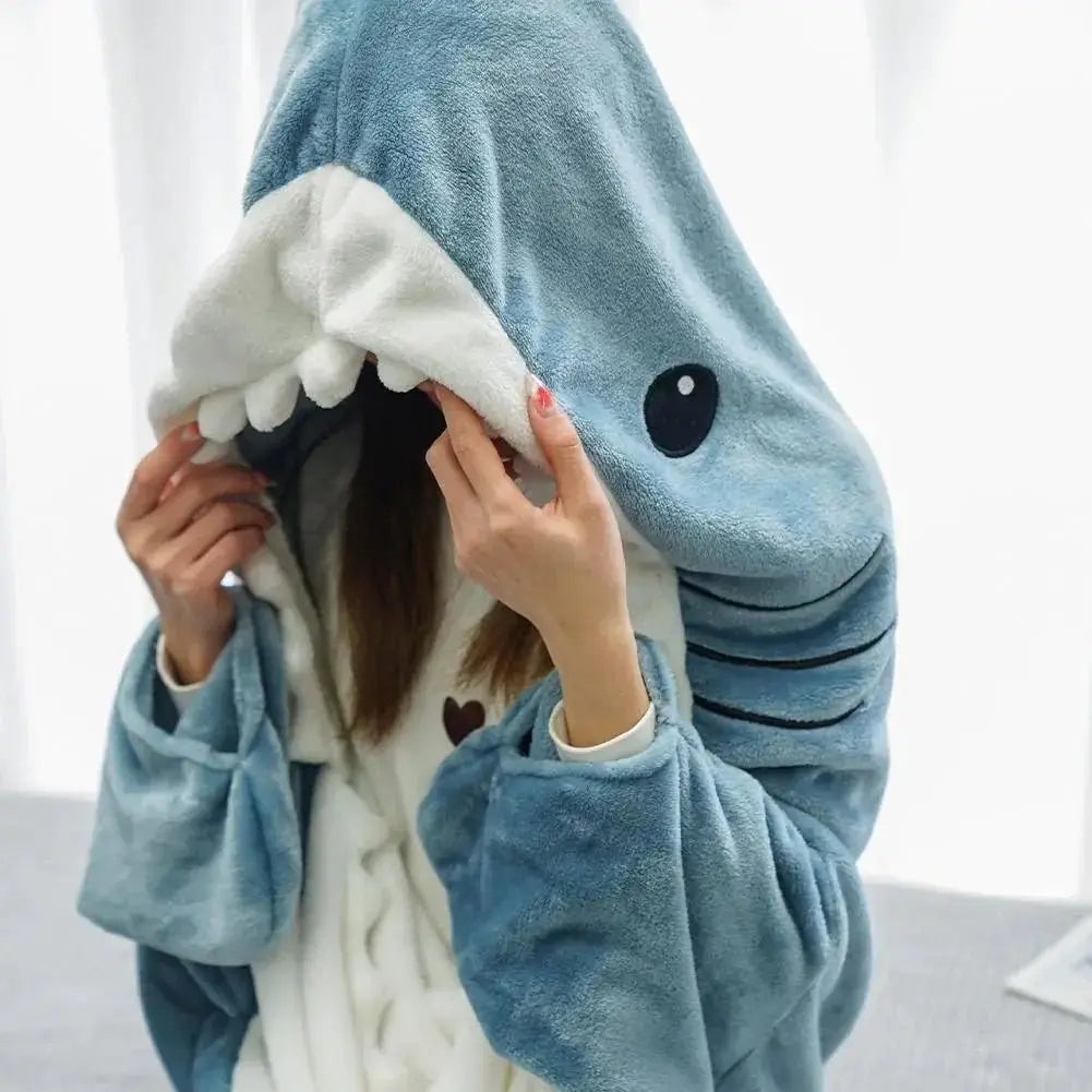 Shark Blanket for Beach Walks - Prestiqlo