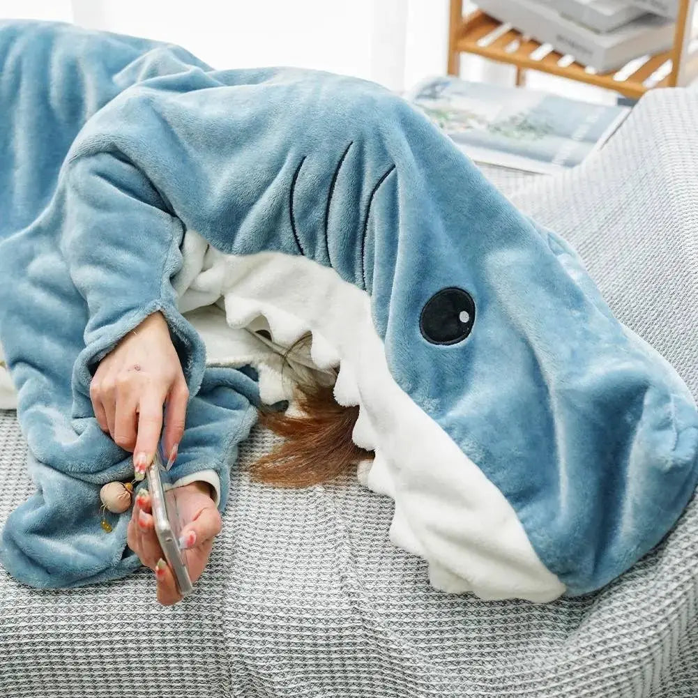 Shark Blanket for Beach Walks - Prestiqlo