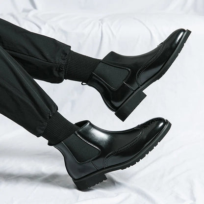 Alden Genuine Leather Chelsea Boots - Prestiqlo
