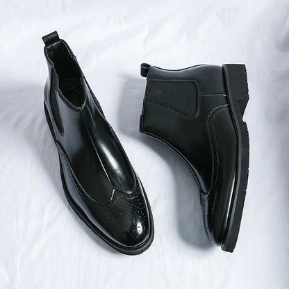 Alden Genuine Leather Chelsea Boots - Prestiqlo