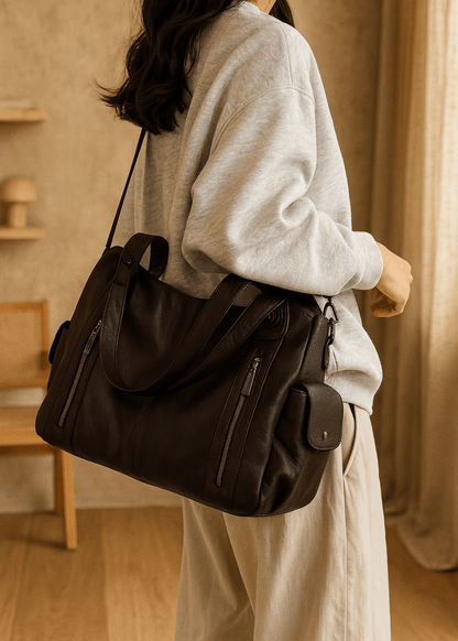 Ange Vegan Leather Bag - Prestiqlo