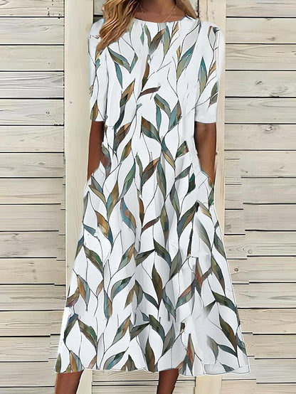 Annie | Coastal Bloom Dress - Prestiqlo