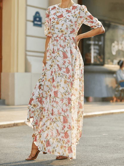 Ariane | Romantic Maxi Dress - Prestiqlo