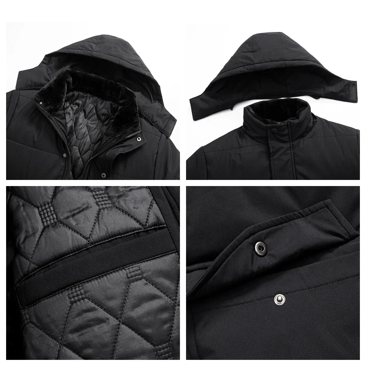 Armano Fur Lined Puffer - Prestiqlo