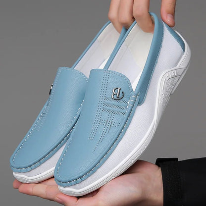 Ashford Leather Loafers - Prestiqlo
