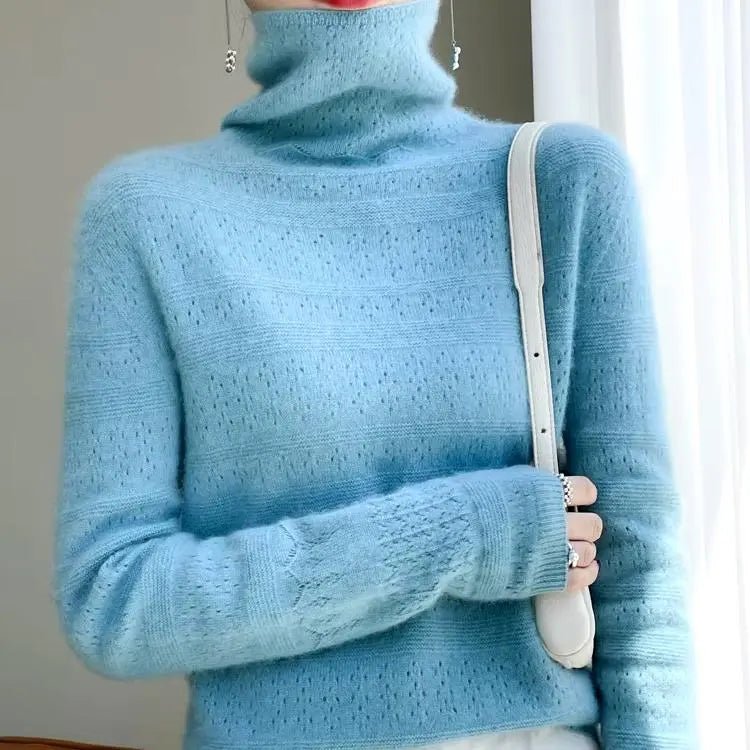 Ava Turtleneck Sweater - Prestiqlo