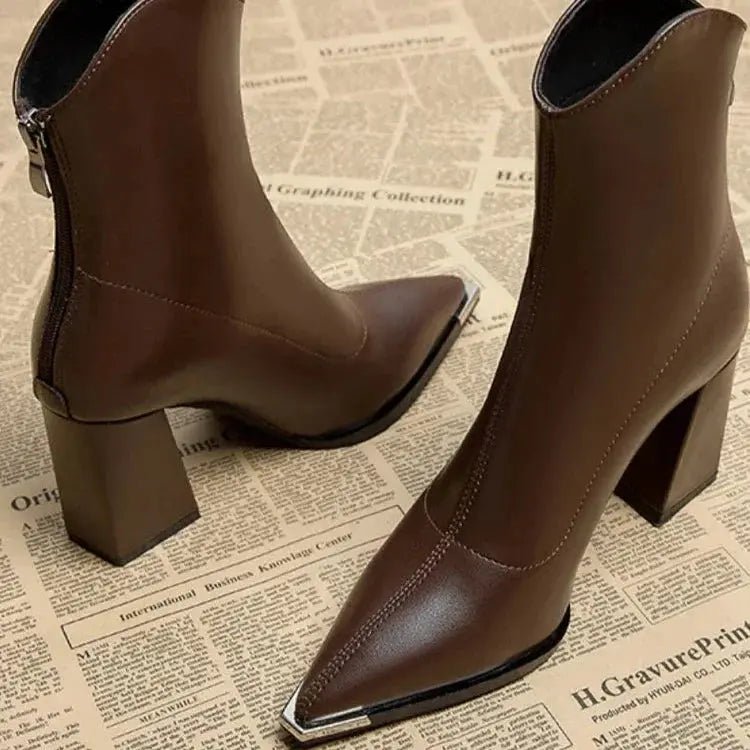 Chrome Tip Chelsea Boot - Prestiqlo