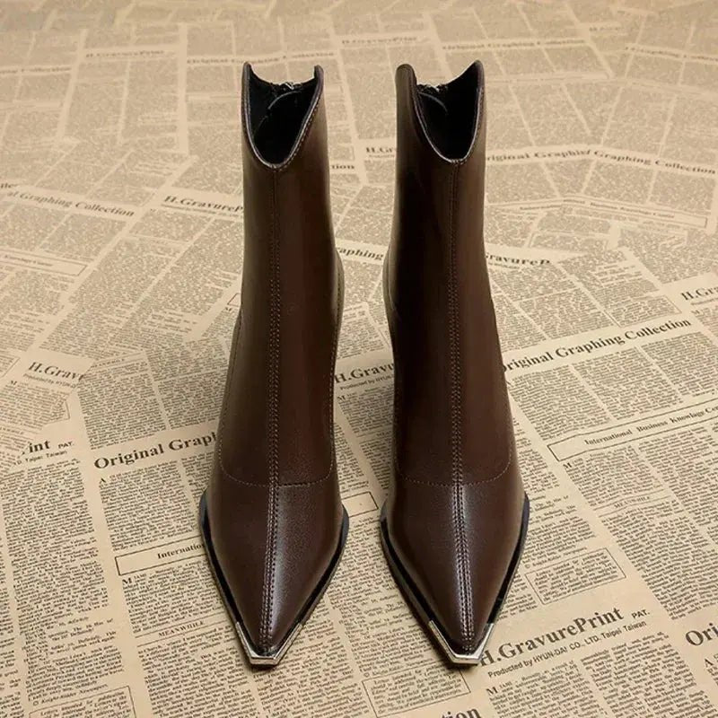 Chrome Tip Chelsea Boot - Prestiqlo