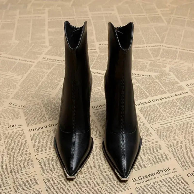 Chrome Tip Chelsea Boot - Prestiqlo