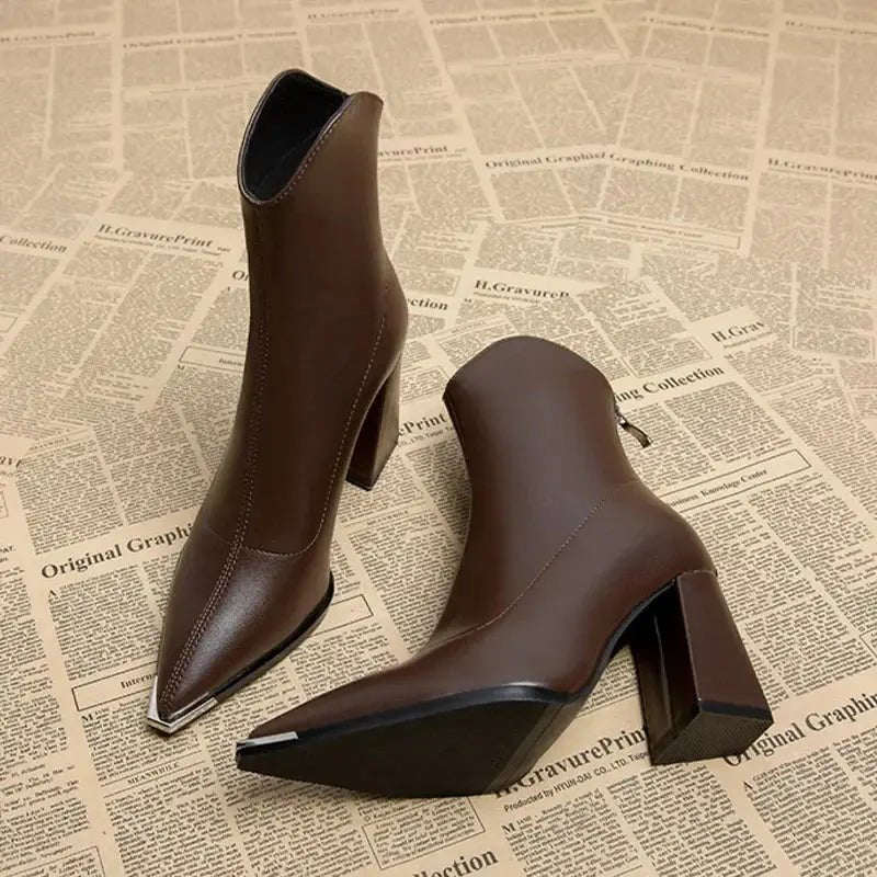 Chrome Tip Chelsea Boot - Prestiqlo