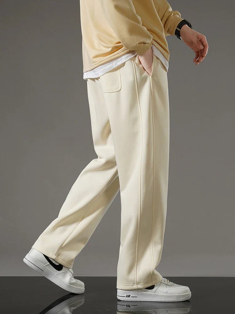 Essential Cotton Blend Sweatpants - Prestiqlo