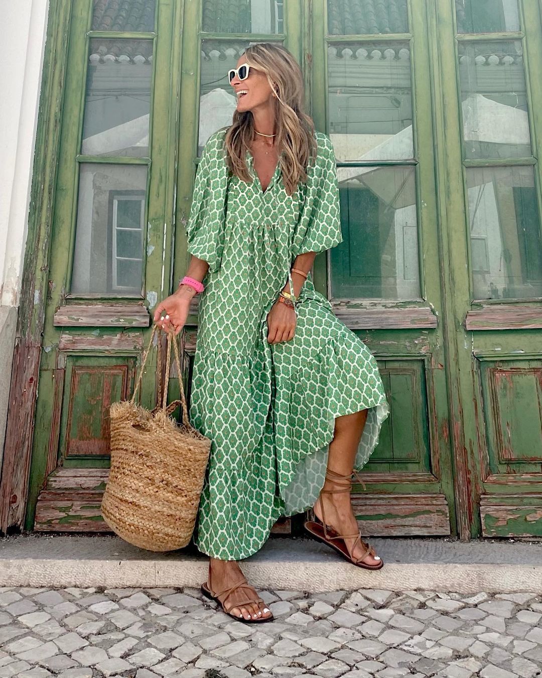 Iwa | Bohemian Long Dress - Prestiqlo