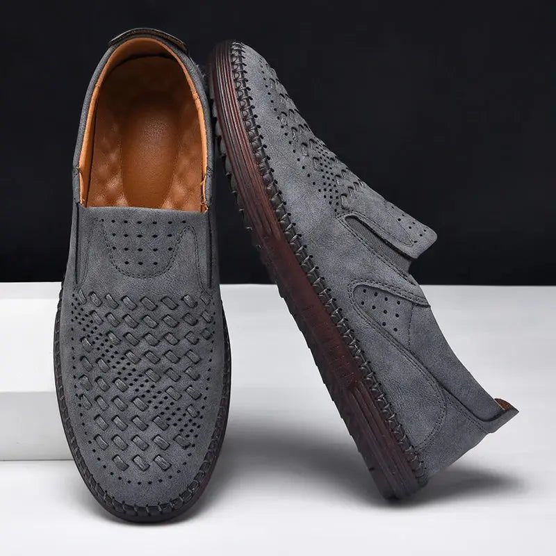 James Weston Leather Loafer - Prestiqlo