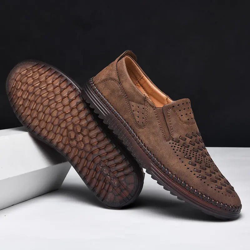 James Weston Leather Loafer - Prestiqlo