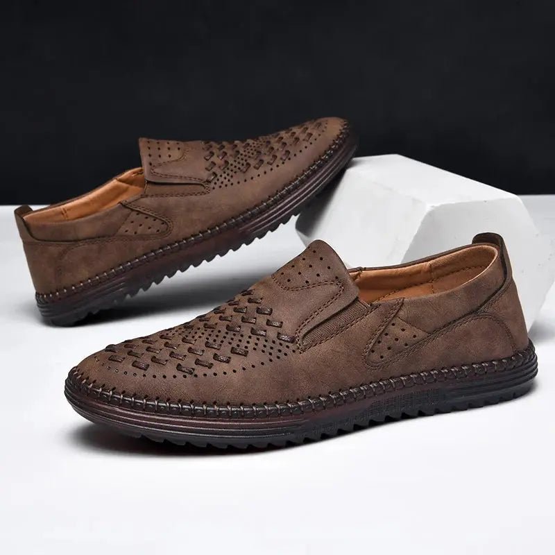 James Weston Leather Loafer - Prestiqlo