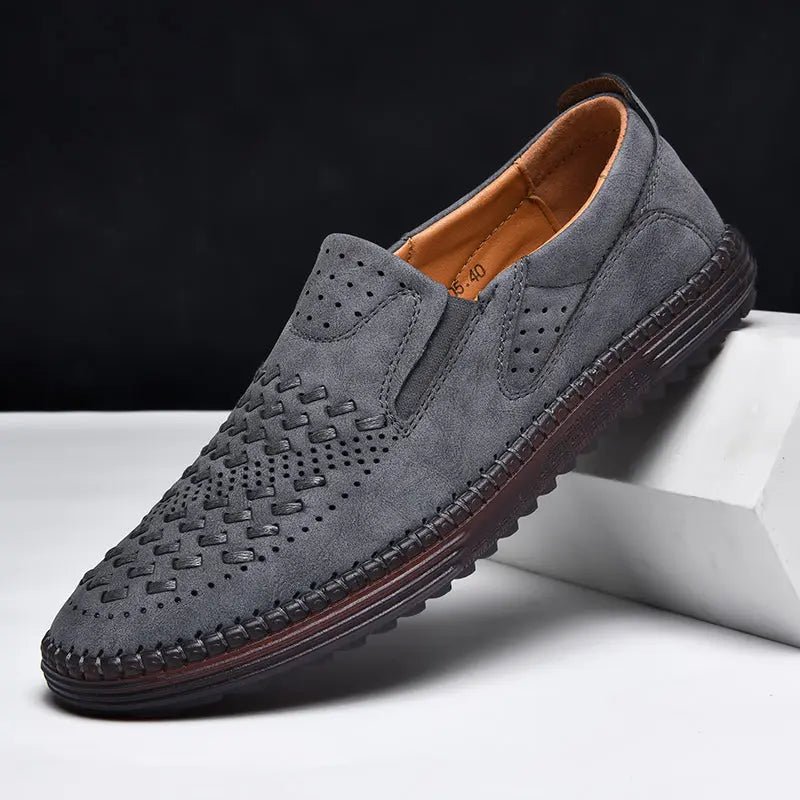 James Weston Leather Loafer - Prestiqlo