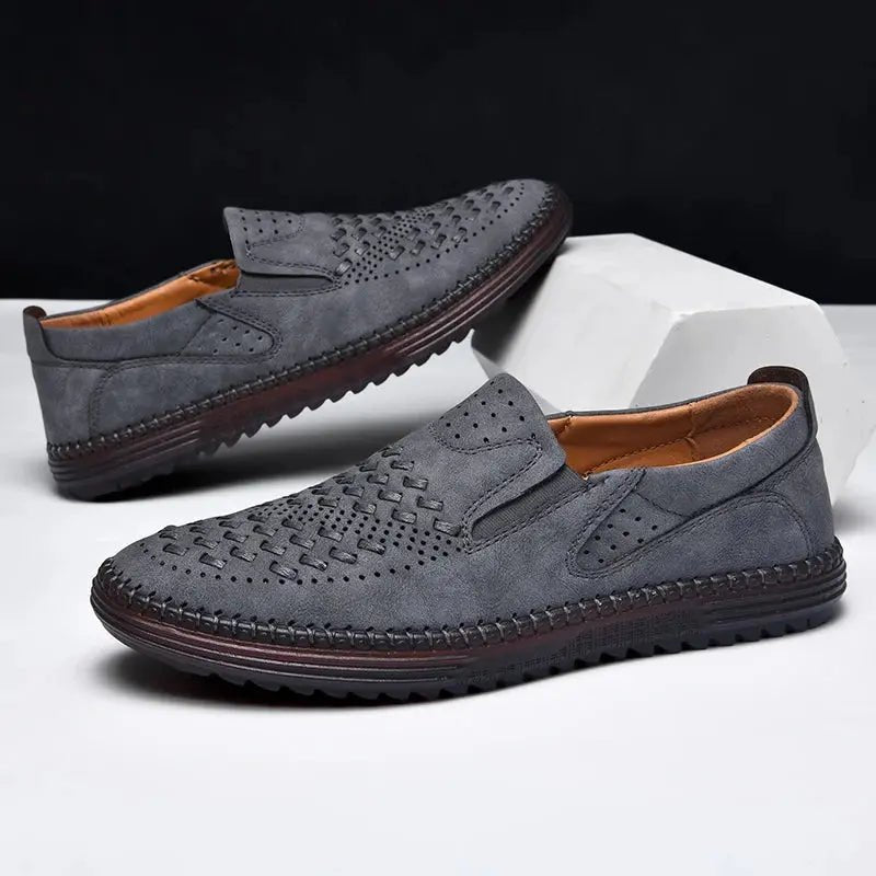 James Weston Leather Loafer - Prestiqlo