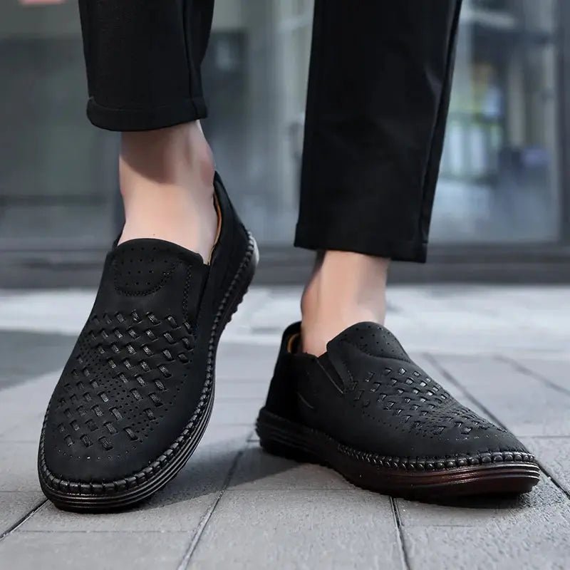 James Weston Leather Loafer - Prestiqlo