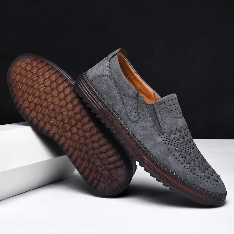 James Weston Leather Loafer - Prestiqlo