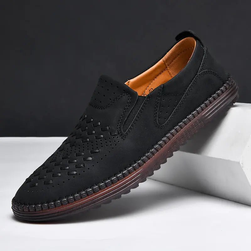 James Weston Leather Loafer - Prestiqlo