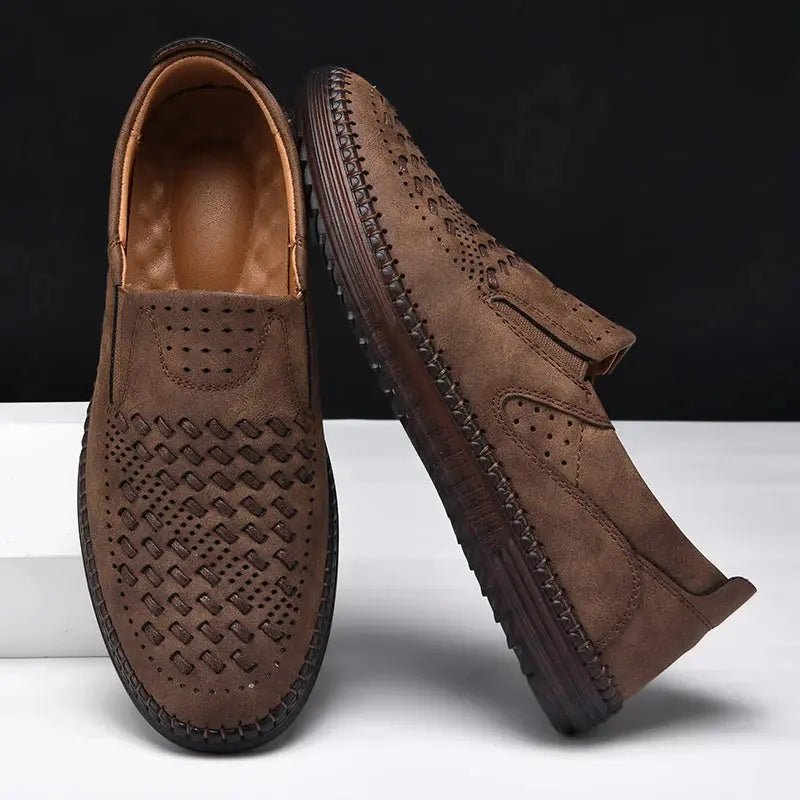 James Weston Leather Loafer - Prestiqlo