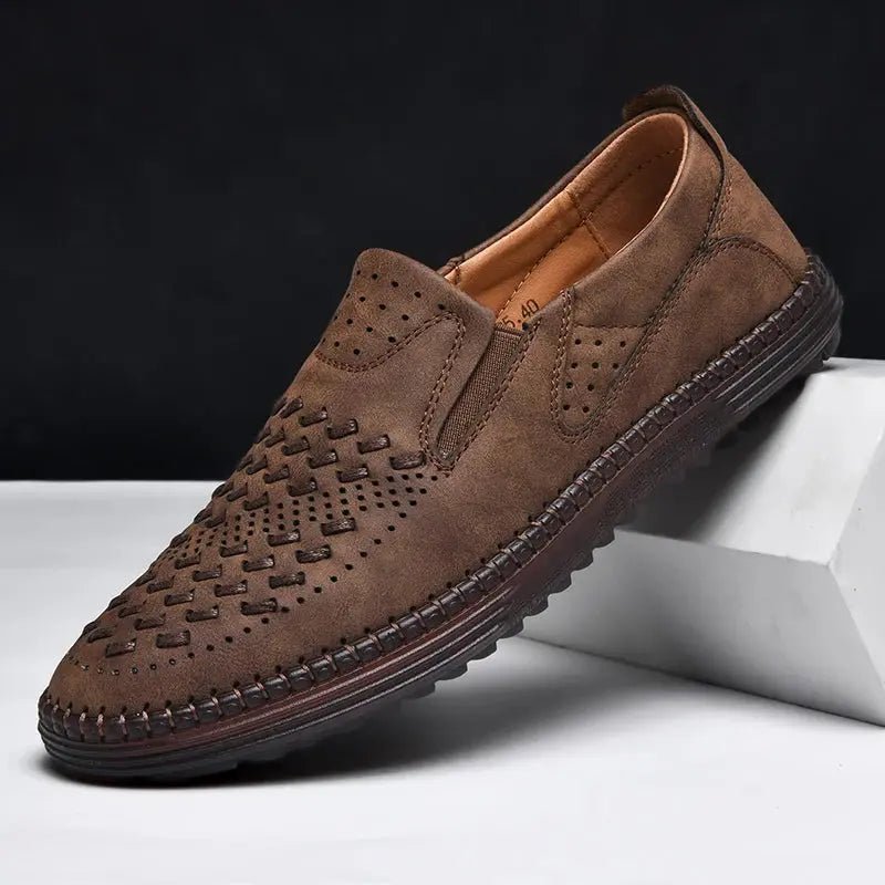 James Weston Leather Loafer - Prestiqlo