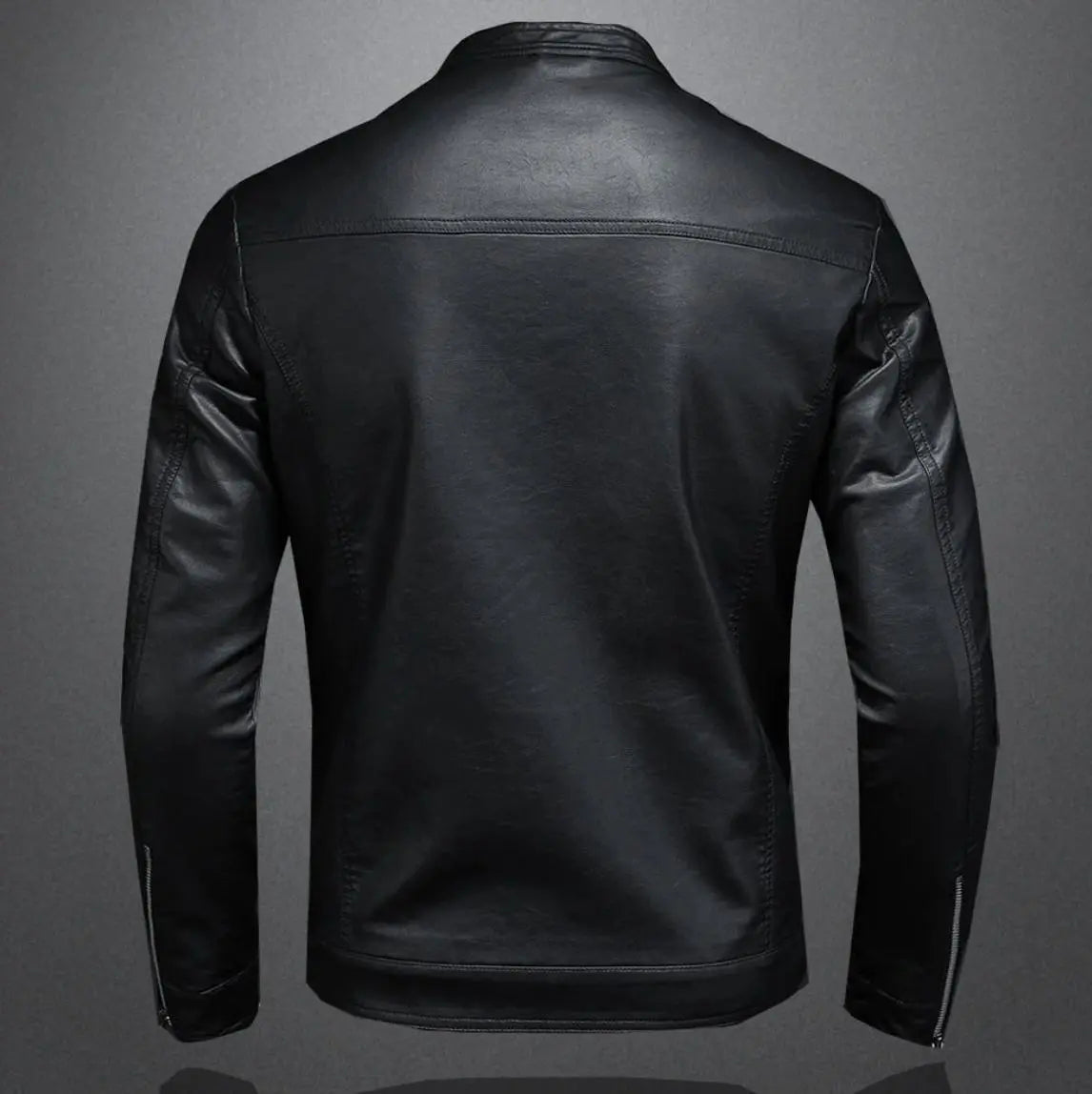 JASPER | MEN'S MOTORCYCLE JACKET - Prestiqlo