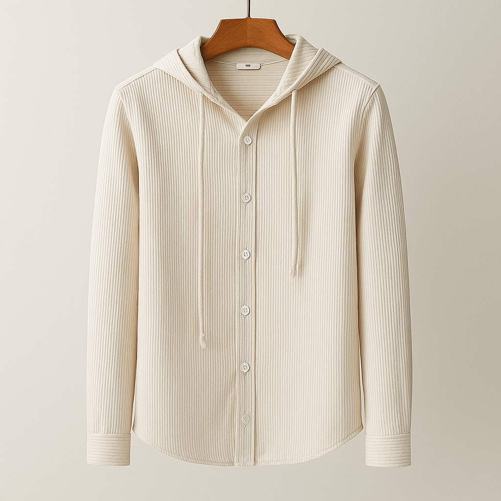 Jeffer Hooded Shirt - Prestiqlo