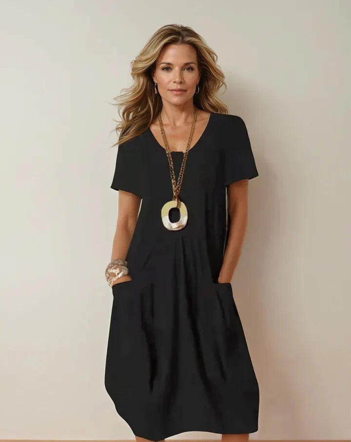 Kwani | Easy Casual Flow Dress - Prestiqlo