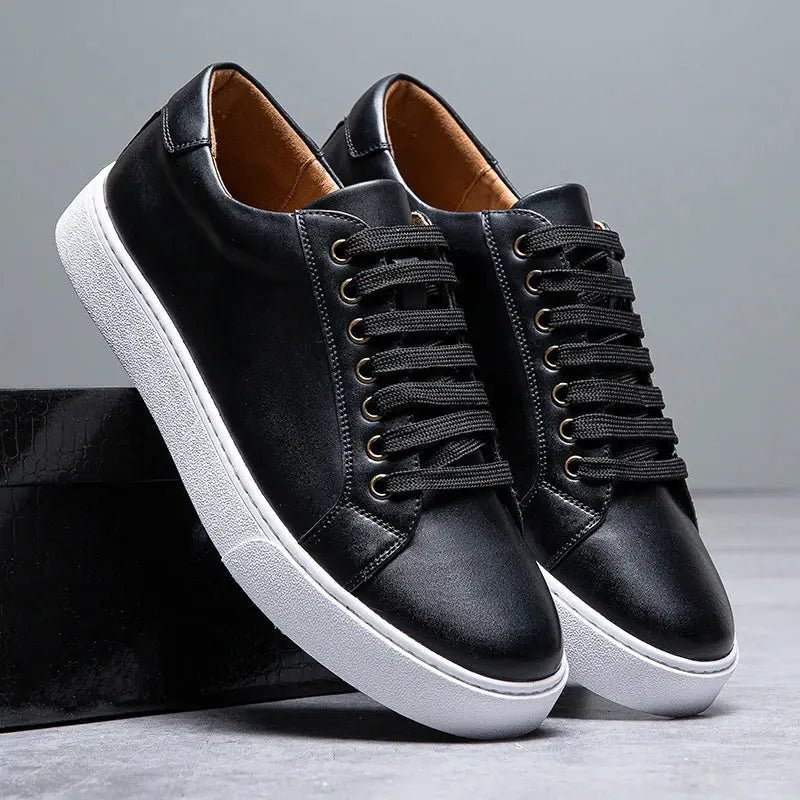 Legacy Leather Sneakers - Prestiqlo