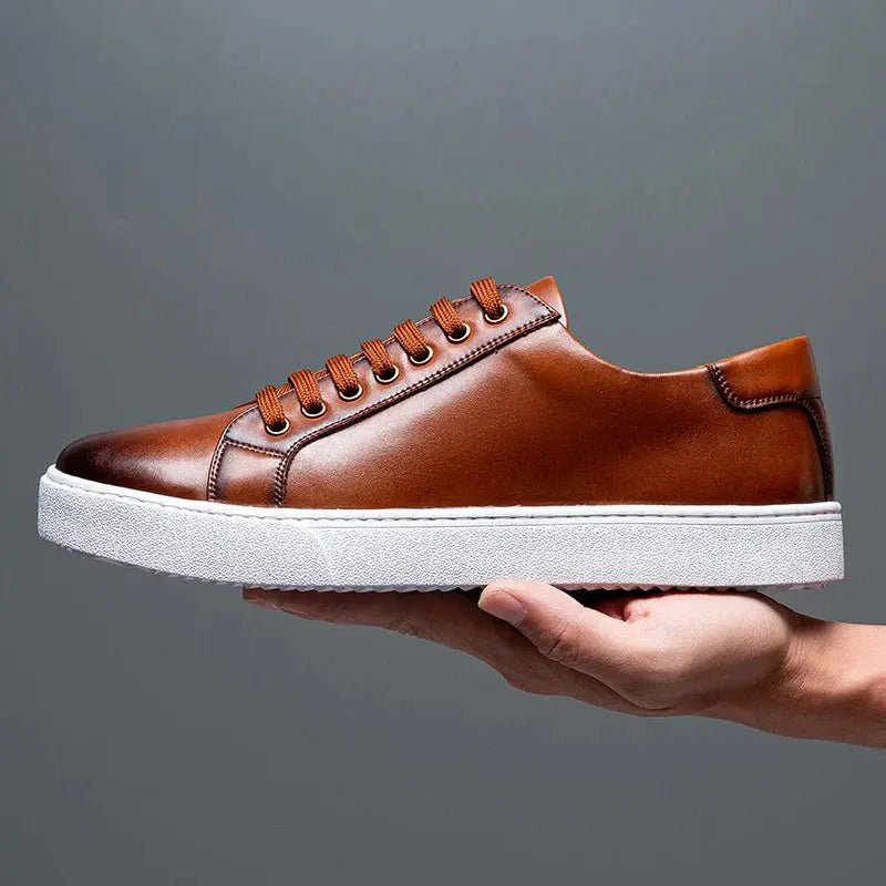 Legacy Leather Sneakers - Prestiqlo