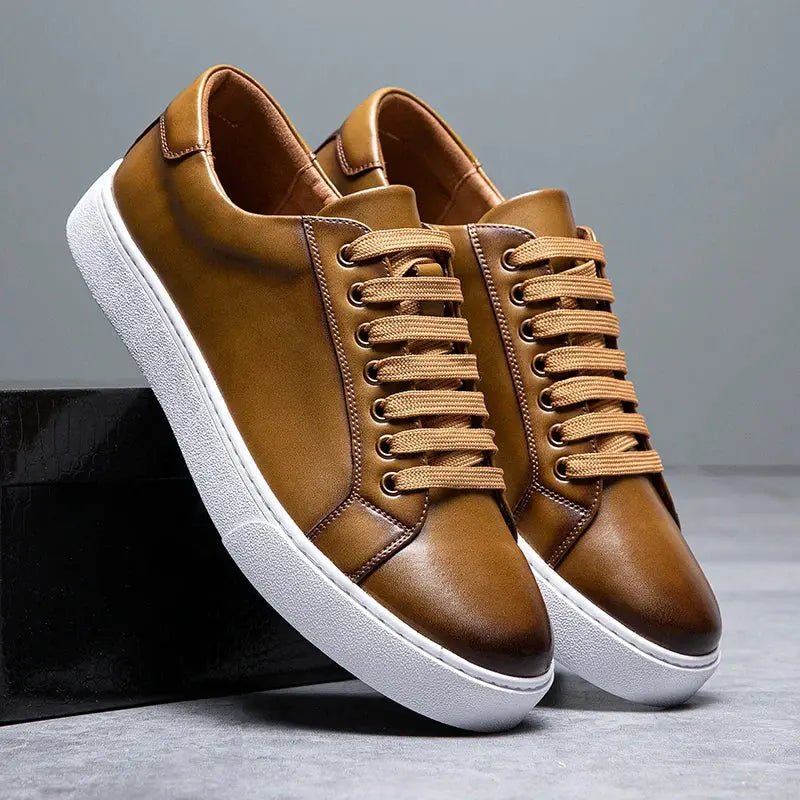 Legacy Leather Sneakers - Prestiqlo